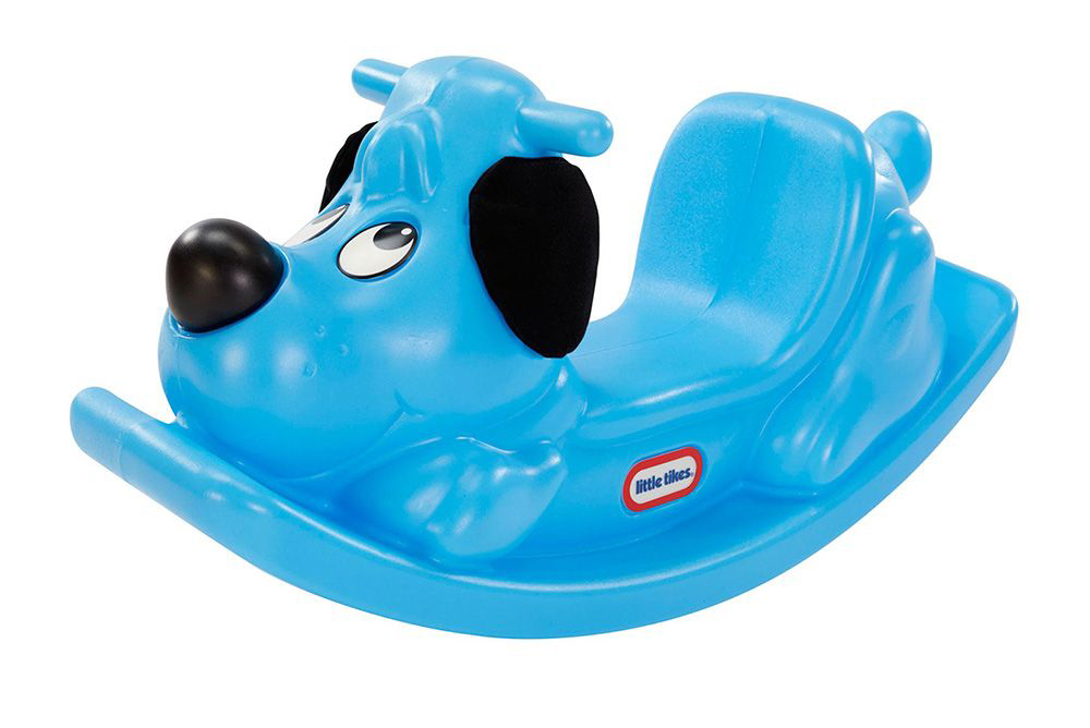 little tikes 飛狗搖椅-藍